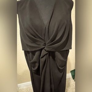 Elegant Halston sleeveless jumpsuit